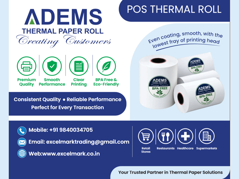 Thermal Paper Roll - Project Proof